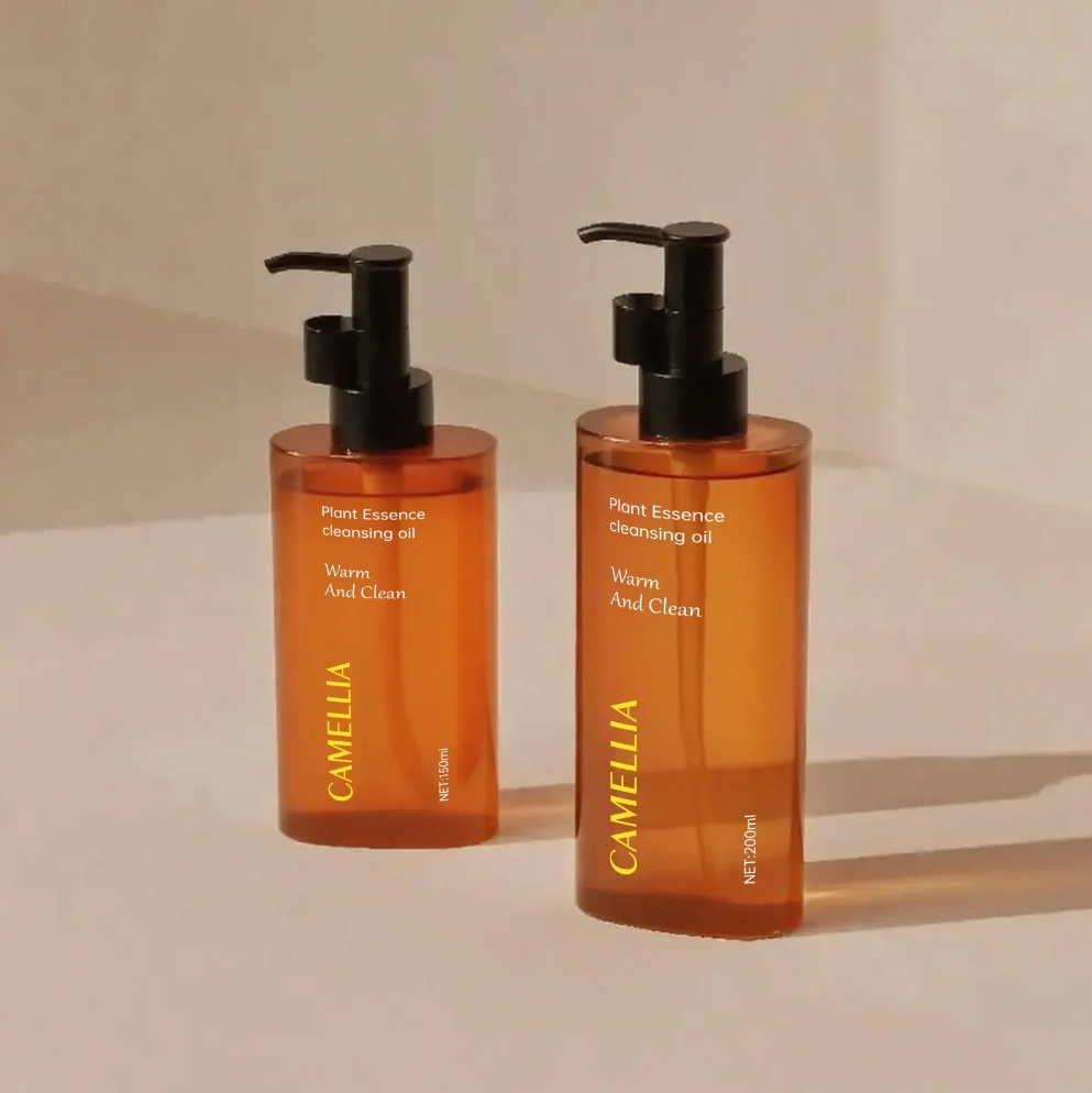 In-stock plastic empty body lotion bottles, shower gel bottles, hair care bottles, and shampoo subpackaging bottles